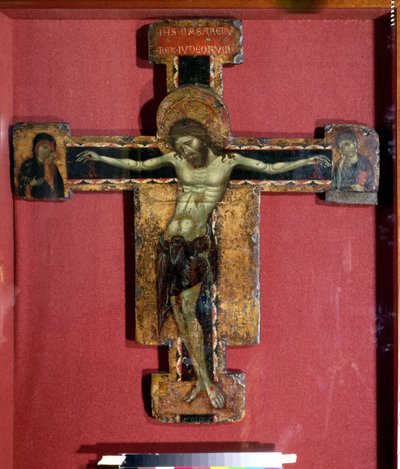 Kreuz mit dem gekreuzigten Christus, 1260-65 von Ugolino di Tedice